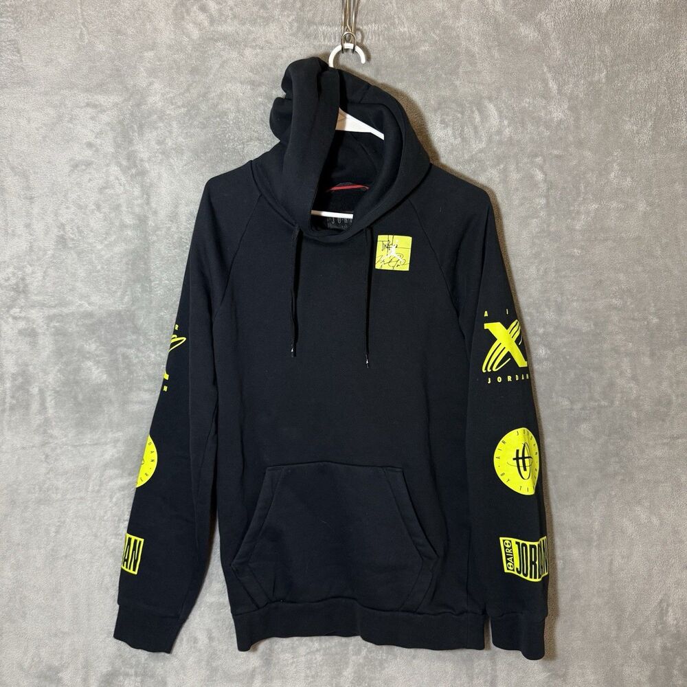 Jordan Men's Air Jordan Tinker Legacy Pullover Hoodie Black Small BQ0298